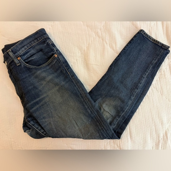 Levi’s 512 Slim Taper Premium Stretch Jeans Men’s 31x30 Dark Wash - Picture 14 of 15